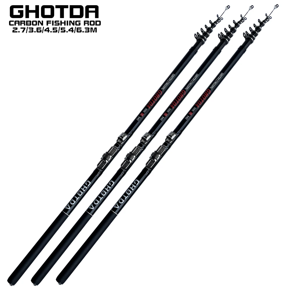 

Портативная Удочка GHOTDA для ловли карпа, 2,7-6,3 м