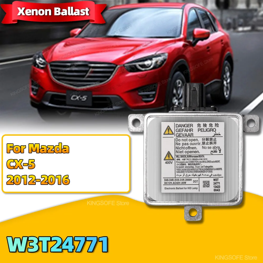 W3T23672 Ксеноновый балласт W3T24771 Модуль фар HID D4S D4R W3T21571 W3T23371 для Mazda CX-5 CX5 2012 2013 2014 2015