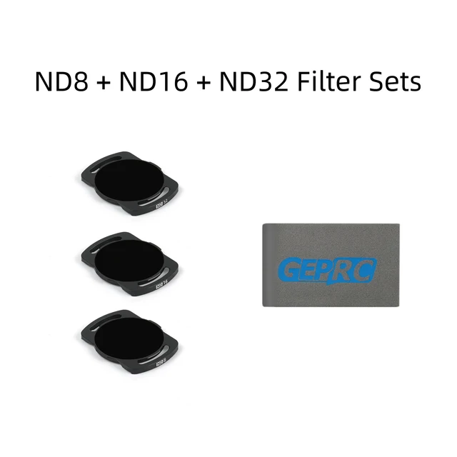 GEPRC ND8 ND16 ND32 filters set for DJI O3 Air Unit