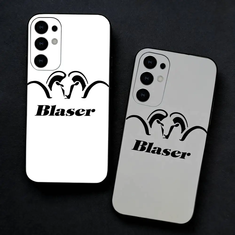 Фото B-Blaser Usa Rifles Police Phone Case For Samsung S25,S24,S23,S22,S21,S20,Ultra,Plus,FE Black Soft Cover №1