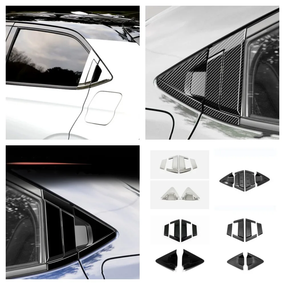 

For Honda XRV HRV VEZEL 2022 2023 Car Rear Door Pull Doorknob Catch Door Handle Bowl Cap Decoration Cover Trim Car Styling