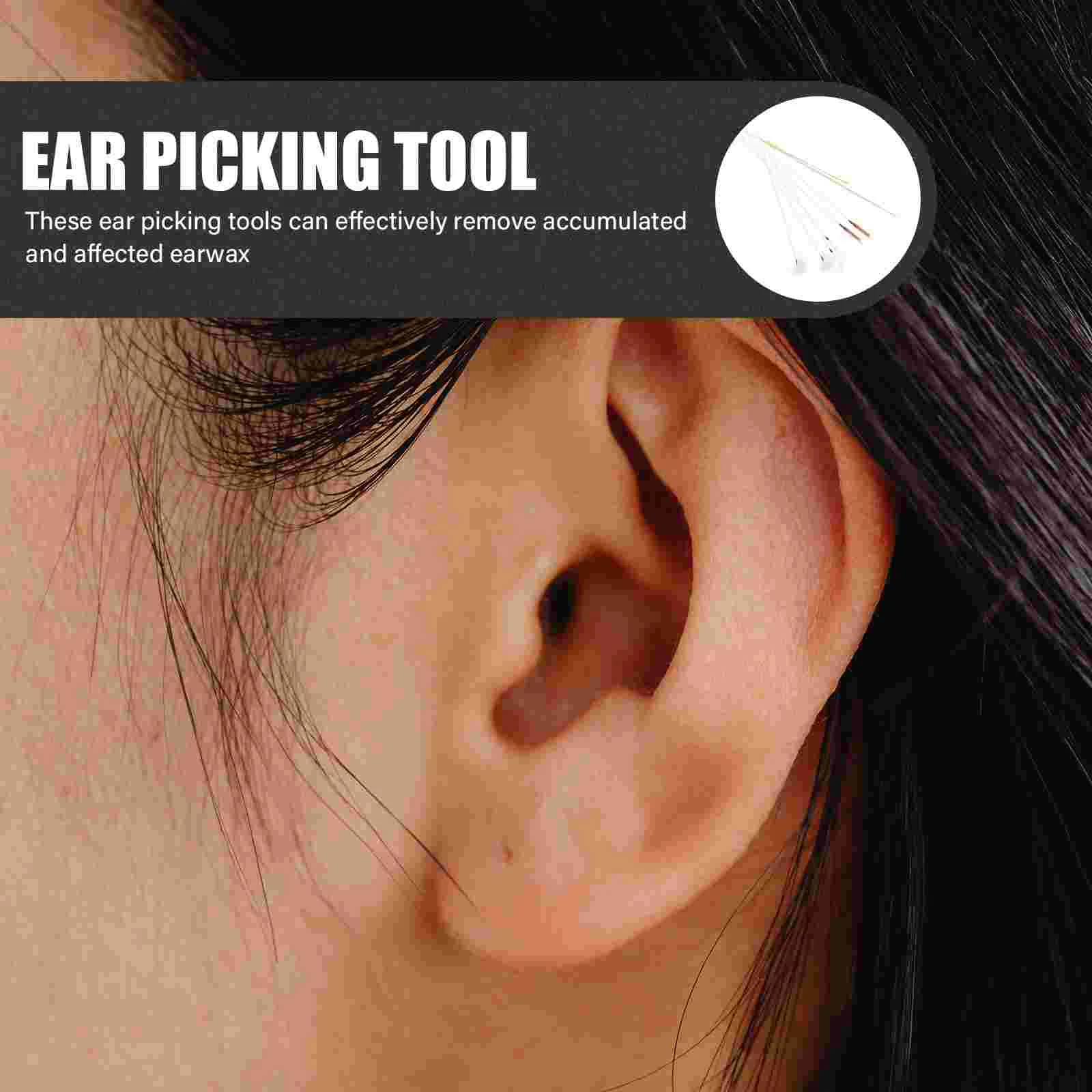 Ear picking. Ear picking