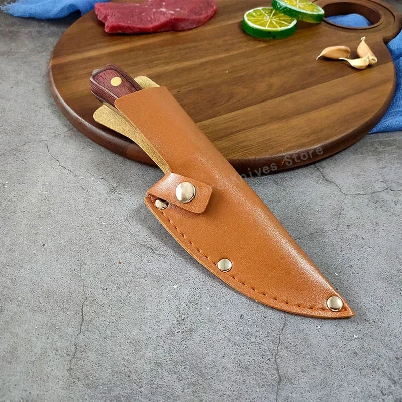 Ручные кованые ножи для обвалки мяса tasaki из нержавеющей стали приготовления пищи