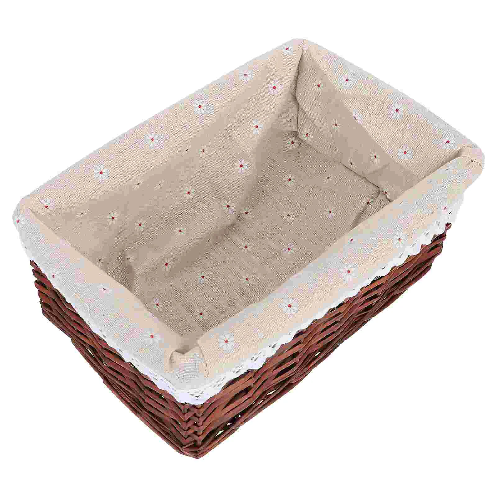 

Basket Storage Wicker Baskets Box Woven Laundry Toy Hamper Sorting Bins Rattan Organizer Bin Dirty Clothes Shelf Nursery Bread