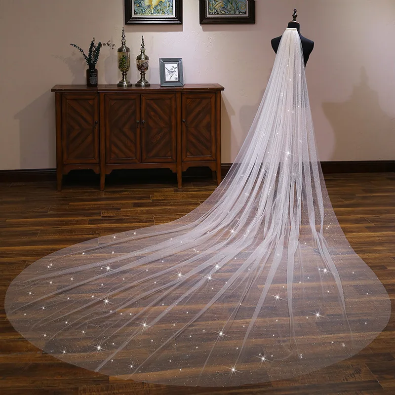 

Bridal Veils Long Cathedral Style Women's Veil for Bride Wedding Dress Weddings Accessories Dresses Accessory the Accesories Be
