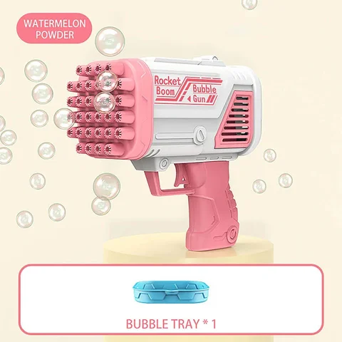 Пистолет пузырьковый автоматический с 32 отверстиями для приготовления пузырьков