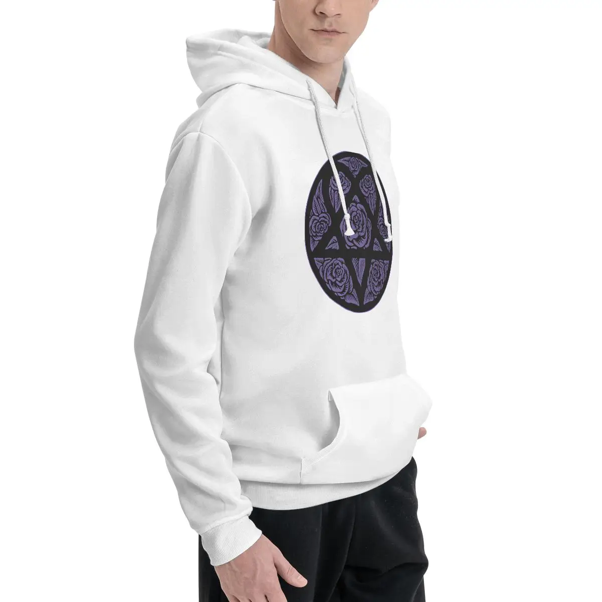 Heartagram S Purple Him Band Hoodie