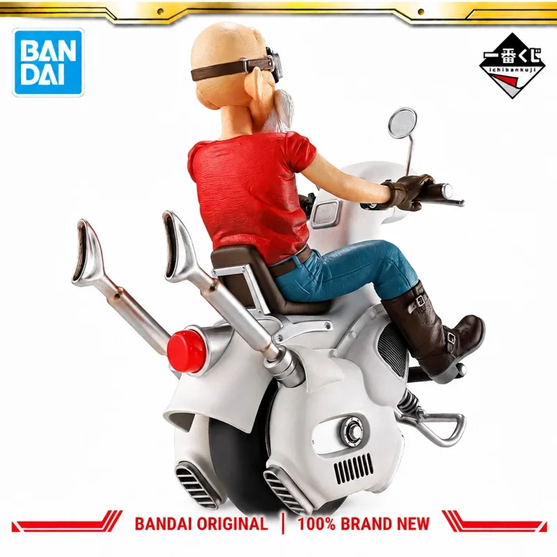 Фото В наличии: Оригинальная фигурка Bandai Ichiban Kuji Dragon Ball Master Roshi, новая, в коробке, аниме-персонаж, игрушка. №3