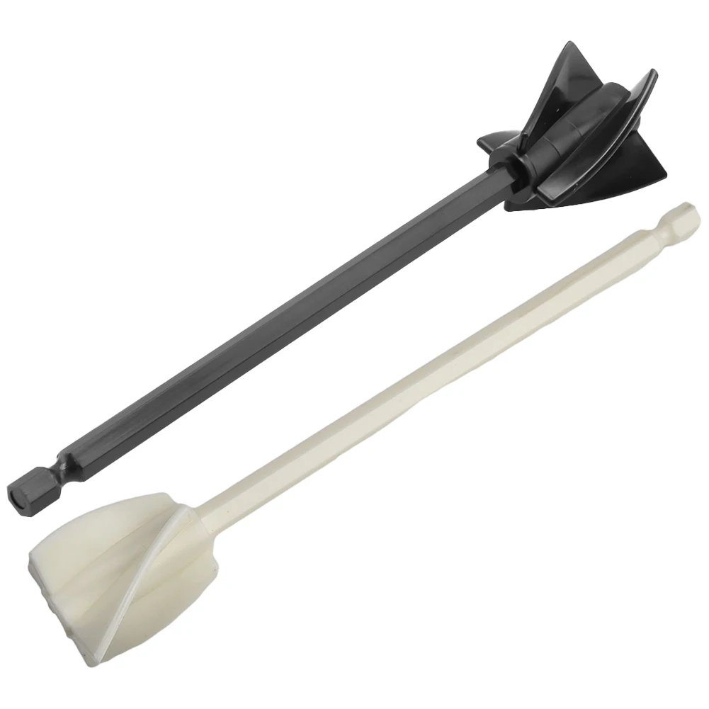 

2pcs Resin Mixer Paddles Standard Hex Shank Epoxy Mixer Attachment Drill Paint Power Tool Accessories For Epoxy Mixers Stains
