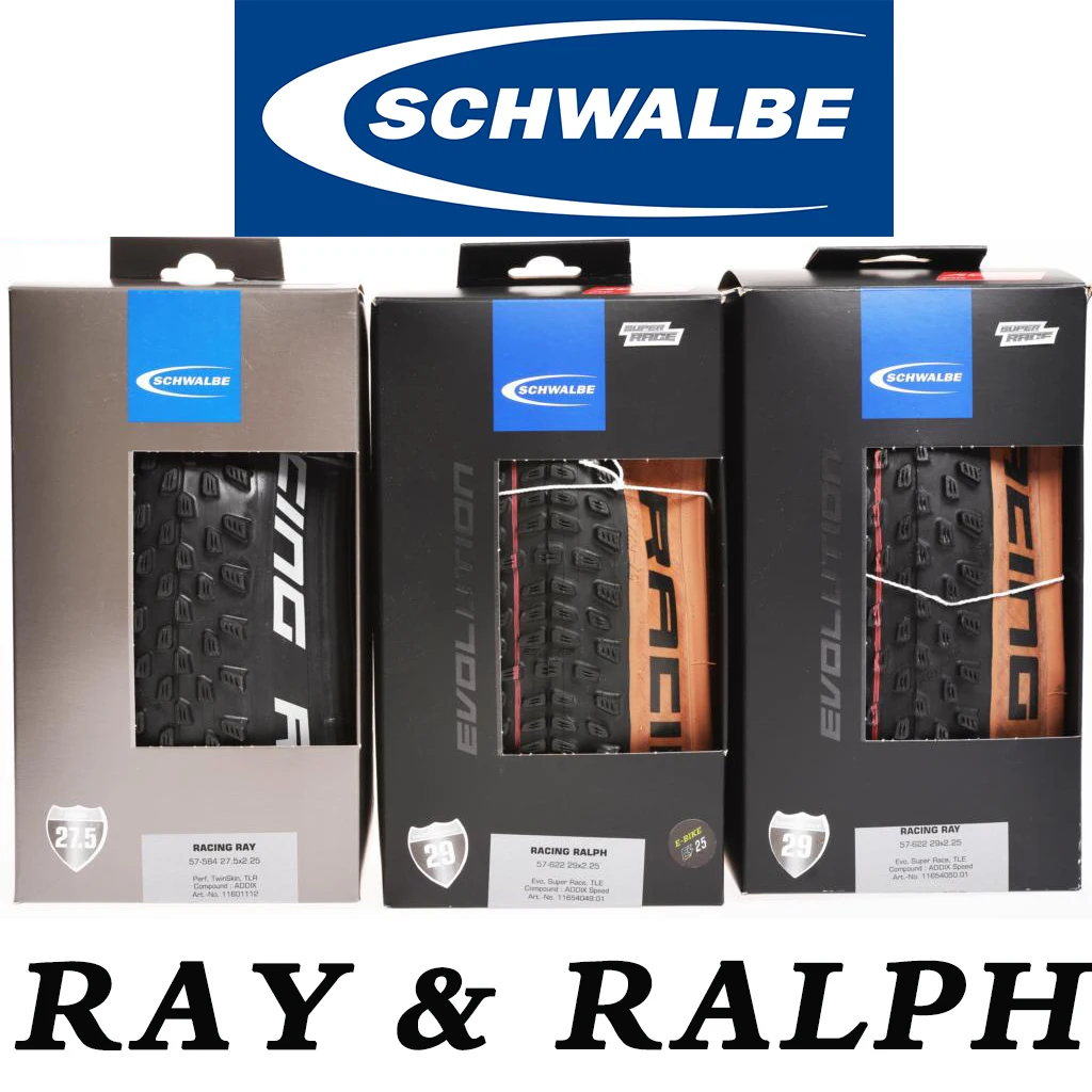 SCHWALBE RACING RAY/RALPH 27.5x2.25 29x2.25/2.35 57-584/622 