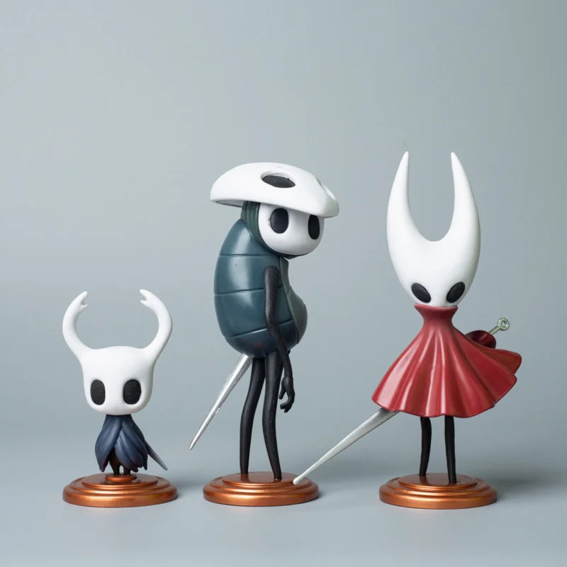 

3Pcs 10cm Hollow Knight Silk Song Hornet Quirrel Figure PVC Collection Model action Figure Toys for Boys Children Gifts