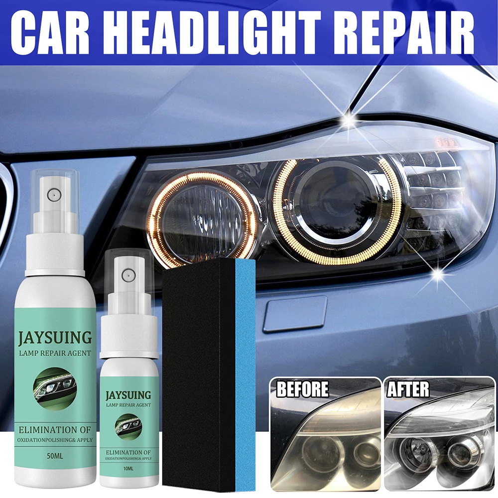 

New Car Headlight Repair Liquid Headlight Polish Coating Refurbishment Liquid for Automobiles Motorcycles & Electric vehicles