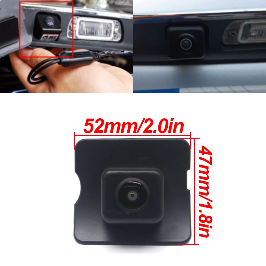 Камера заднего вида Fish Eyes водонепроницаемая автомобильная камера CCD HD для Mercedes Benz