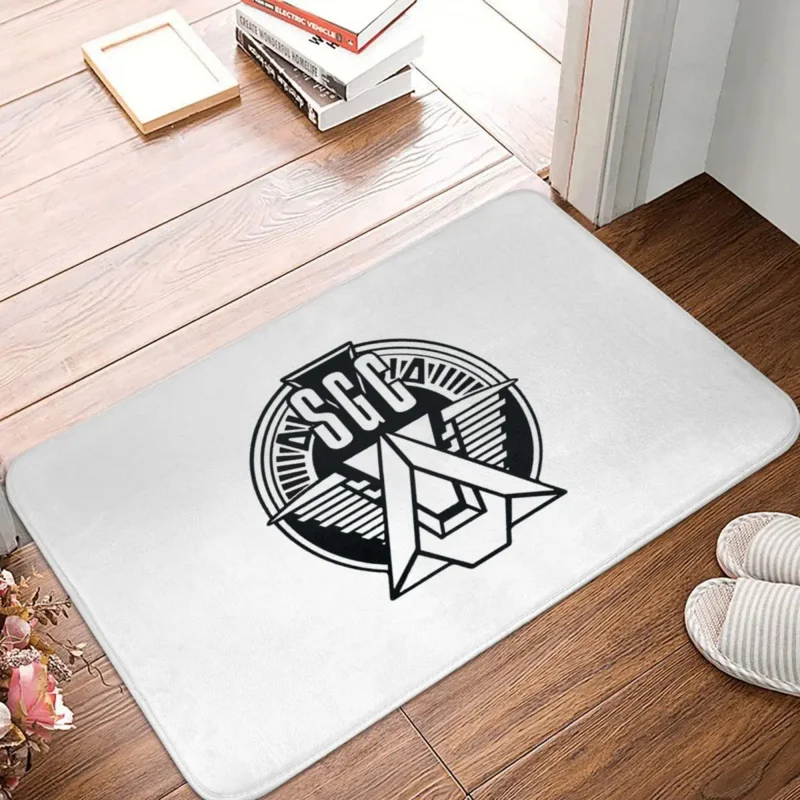 

SG магический фильм нескользящий дверной коврик с логотипом Stargate Command коврик для гостиной спальни открытый ковер для помещений современный декор