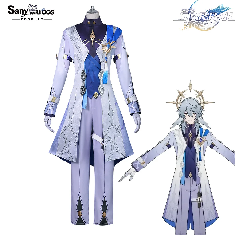 В НАЛИЧИИ SanyMuCos Sunday Cospaly Honkai: Star Rail Dress Outfit Comic-con Подарки на день рождения и праздник