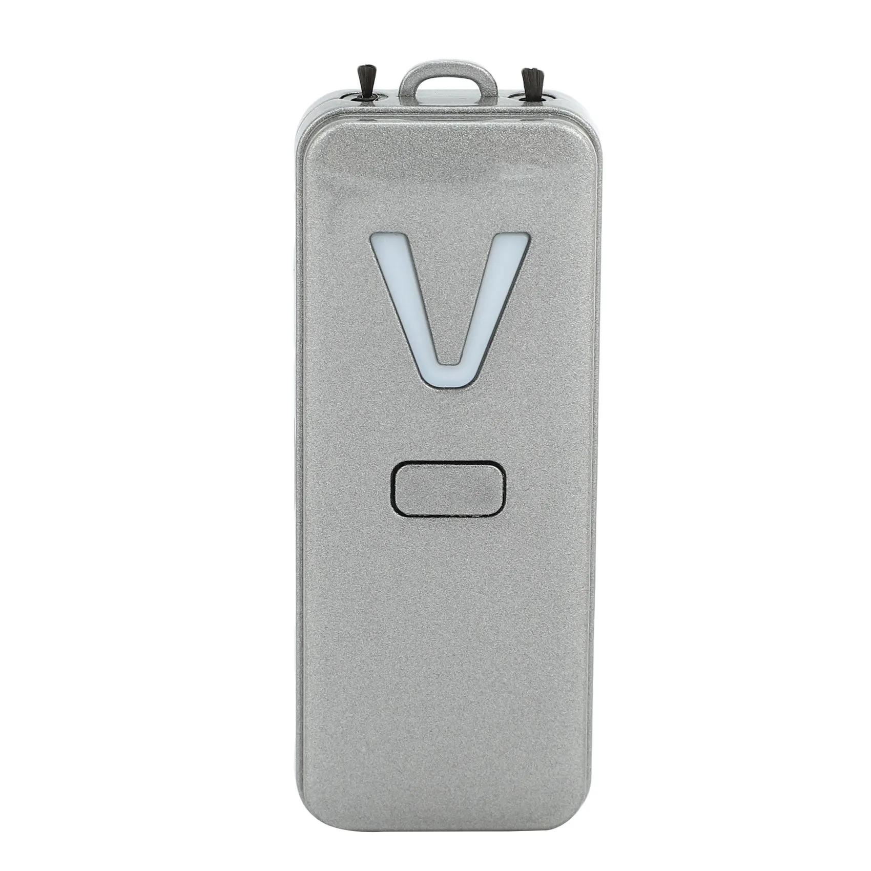 

Personal Wearable Air Purifier Necklace Mini Portable Air Freshener Ionizer Negative Ion Generator Silver