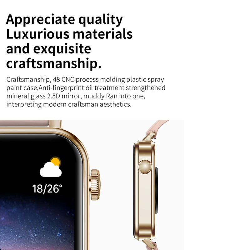 L17 Smart Watch Bluetooth Call Heart Rate Blood Oxygen 1.69 Color Male Wrist Watch Screen Full Touch Smartwatch for Women Men