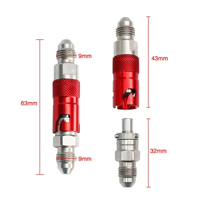 An3 мотоциклетная Тормозная Линия шланг жидкость быстросъемный Соединительный