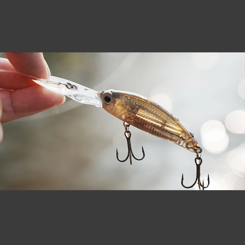 PR-LABS Predator Shad 6 см 8 3 г приманка для Пескарей глубокое погружение 3-4 метра в длину