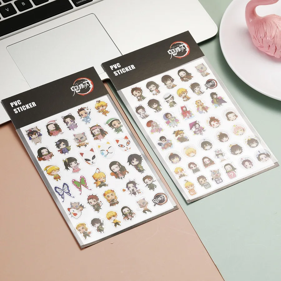 

Наклейки Kawaii Demon Slayer 48 шт./лот милые декоративные канцелярские наклейки Скрапбукинг «сделай сам» дневник альбом Стик этикетка
