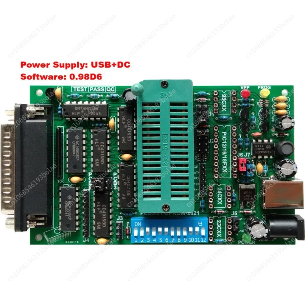 Многофункциональный программатор PCB5 Willem Burner EPROM FLASH MCU Материнская плата BIOS