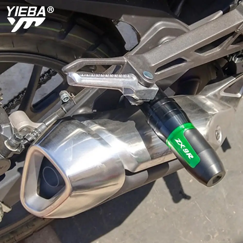 Аксессуары для мотоциклов KAWASAKI ZX9R ZX-9R 1998 1999 2000 2001 2002 2003 слайдеры выхлопной рамы