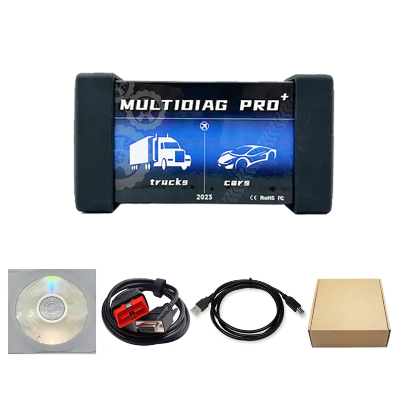 Мультиdiag Pro v3.0 2021 11 Blue NEC Relay 9241 Chip подходит для автомобиля/грузовика OBD2