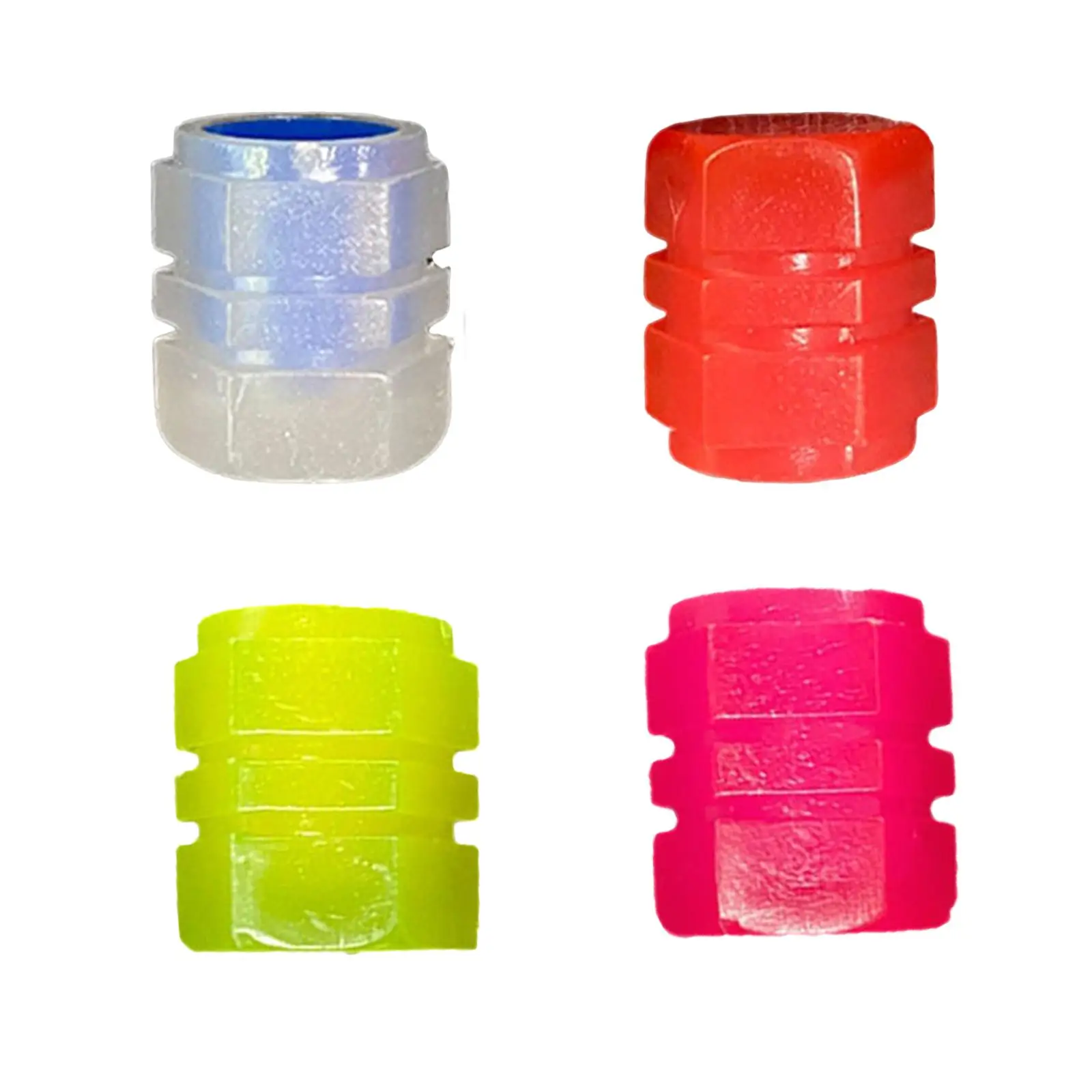 

Dust Caps Easy to Install Universal Fluorescent Glowing for Motorbike