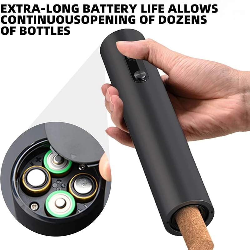 j otwieracza do butelek wina elektryczne otwieracze automatyczny korkociąg na wino baterie dla miłośników jako prezent