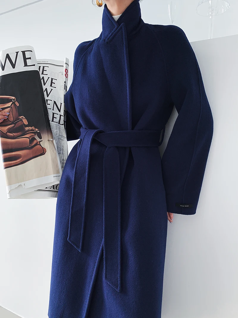 Новый сезон шерсти для продвижения высокий халат с лангуидом ленивый