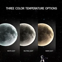 Светодиодная настенная лампа в виде Луны#3