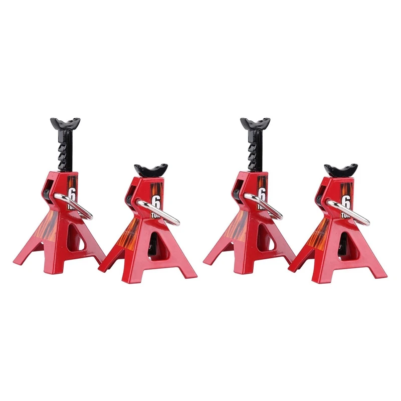 

4-Piece Jack Bracket, Metal Jack Repair Tool For D90 CC01 SCX10 Ghost TRAXXAS RC Model Truck