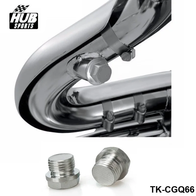- Stainless Steel Hex Bolt Bung Plug for Oxygen Sensor Thread HU-CGQ66 |