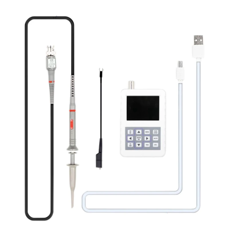 

Retail 2031H Handheld Mini Portable Digital Oscilloscope 30M Bandwidth 200Msps Sampling Handheld Oscilloscope
