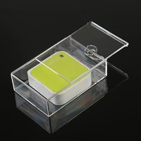 transparent simple necklace bracelet ring holder jewelry organizer boxes drawer type packaging box jewelry accessories