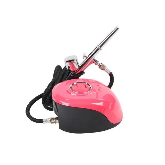 Высококачественный цветной Аэрограф, компрессорный комплект для Временной Татуировки, аэрограф, краска