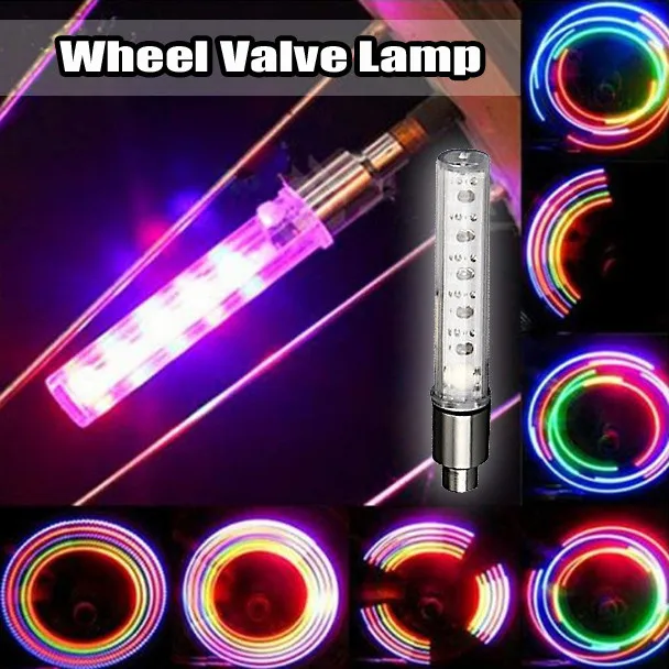

Светильник для велосипедных колес s 5, светодиодная лампа для велосипеда, мотоцикла, автомобиля, спицевой светильник для шин, неоновый свети...