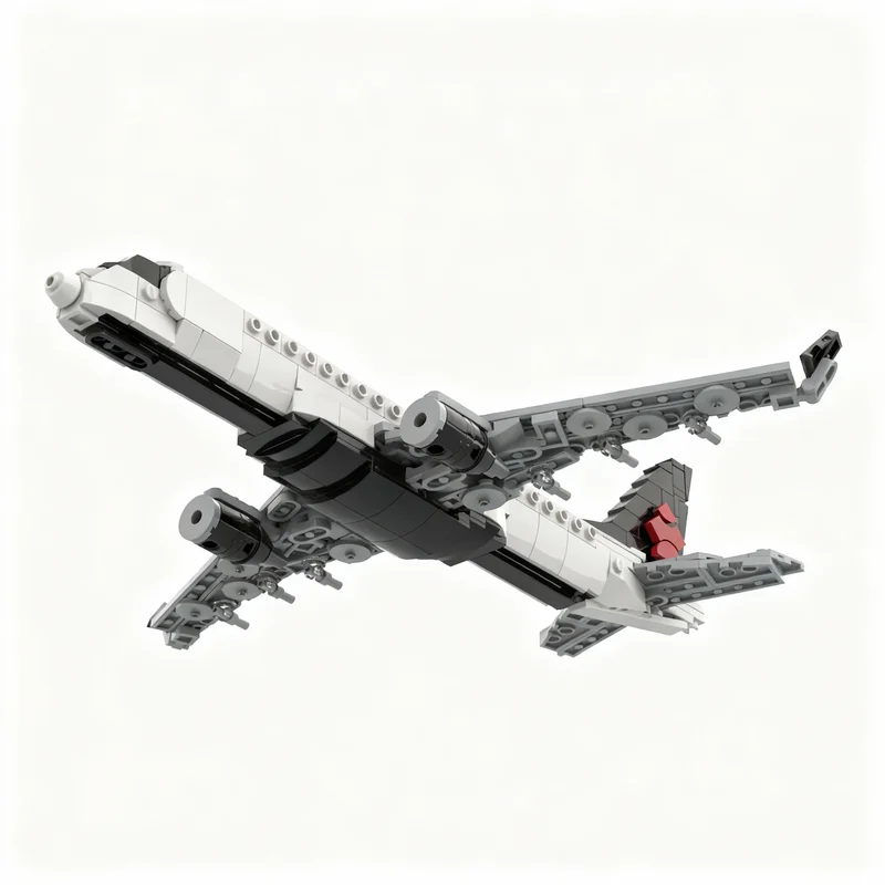 454 детали MOC: Конструктор «Авиакомпания Air Canada Jazz» (модель Embraer) – Архитектурные блоки, игрушки, идеи для подарков на Рождество, DIY-набор (art.: 3920dc7ce69ee) - 3920dc7ce69ee
