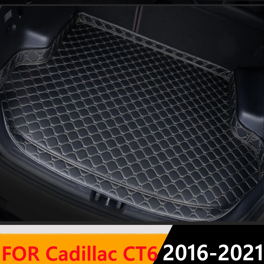 

Автомобильный коврик для багажника Sinjayer, водонепроницаемые автозапчасти, коврики для багажника, высокая боковая подкладка для груза, подкл...