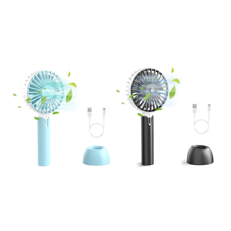 

Handheld USB Fan, Portable Mini Fan Rechargeable Battery, Desk Fan For Office/Outdoor/Sport/Home/Travel/Camping