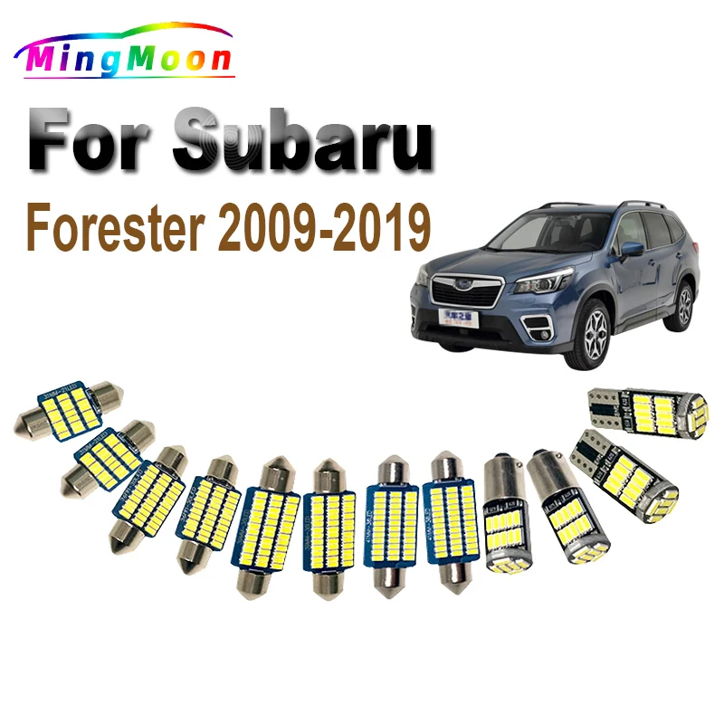 

10 шт., автомобильные аксессуары Canbus для Subaru Forester 2009 2010-2019
