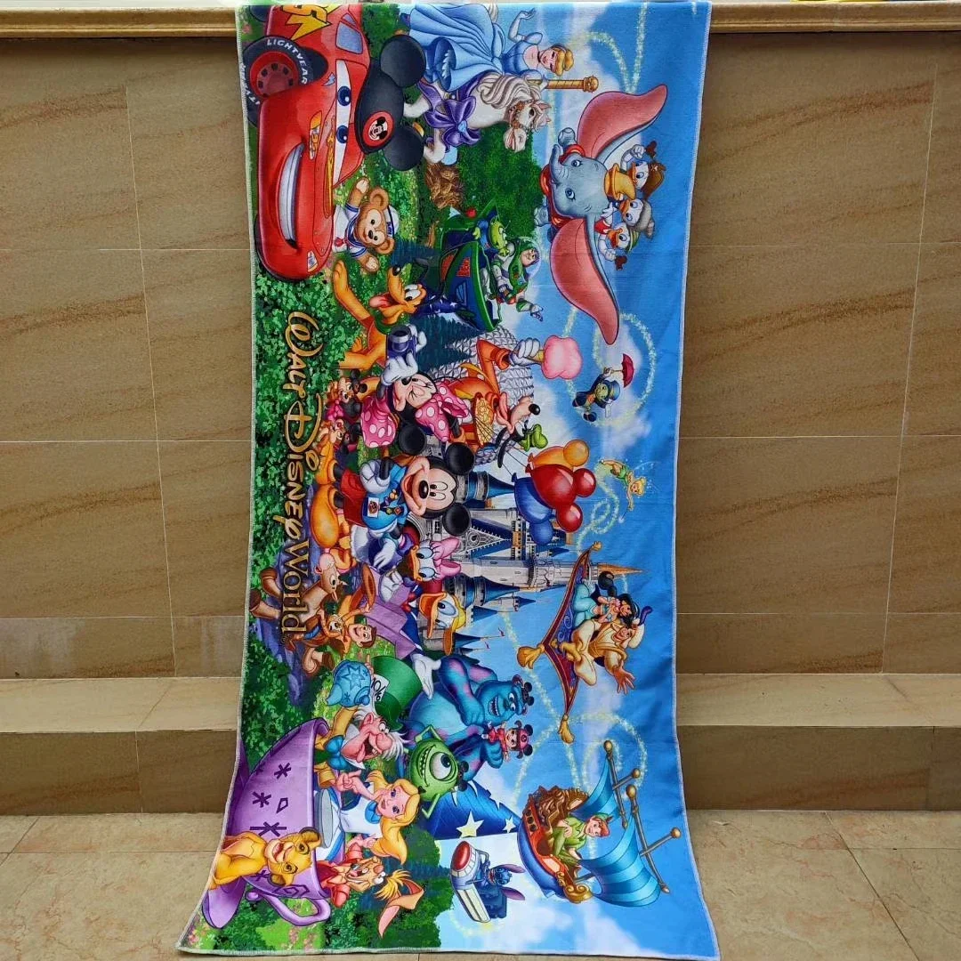 Банное полотенце MINISO Микки и Минни Маус 75x150 см