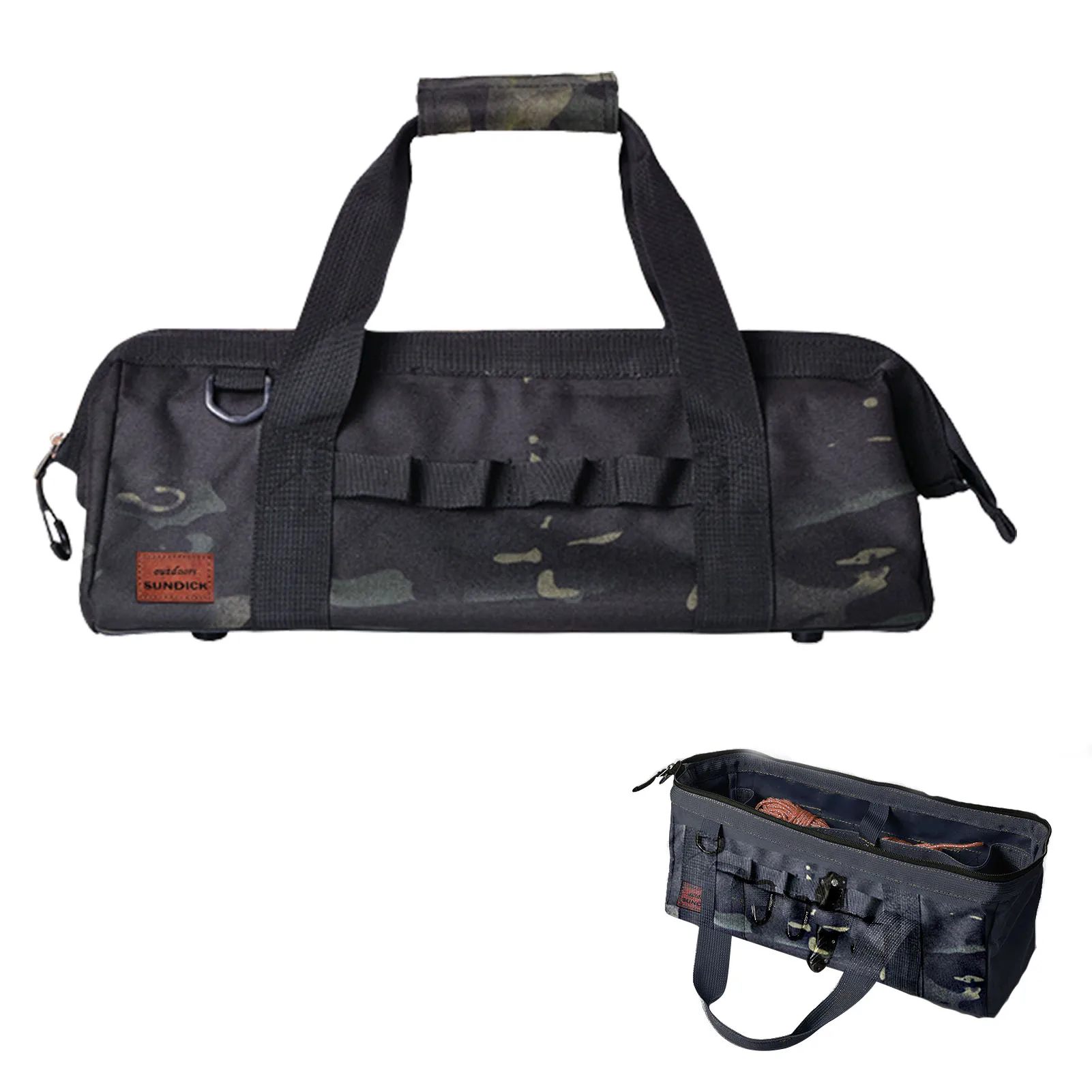 

Нейлоновая сумка для хранения из ткани Оксфорд для кемпинга, многофункциональная сумка для переноски, аксессуары для кемпинга, уличная сум...