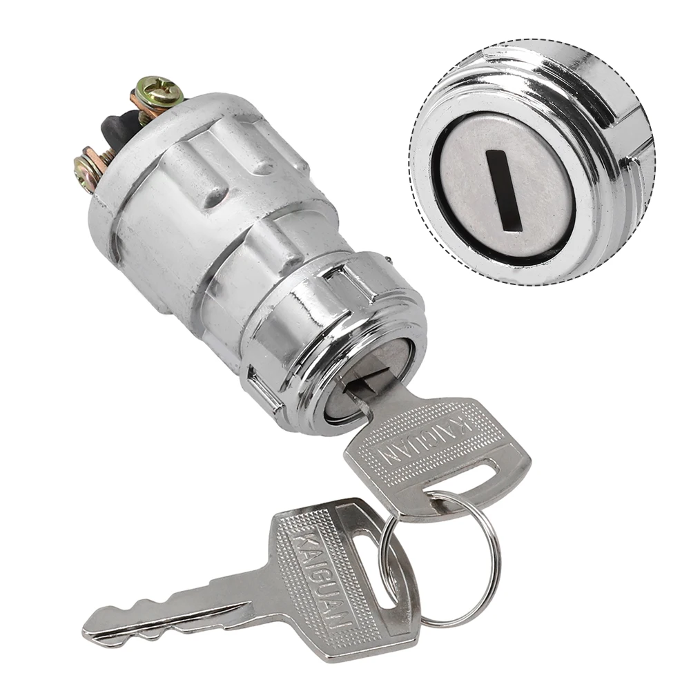 

Universal Car Boat 12V 3 Position Ignition ON /OFF /Start Ignition Switch Lock With 2 Keys Ignition Key Lock Starter Switch