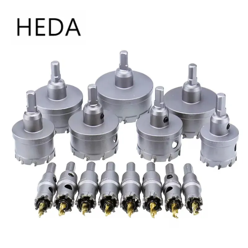 

Центральное сверло HEDA TCT для металла 12-200 мм