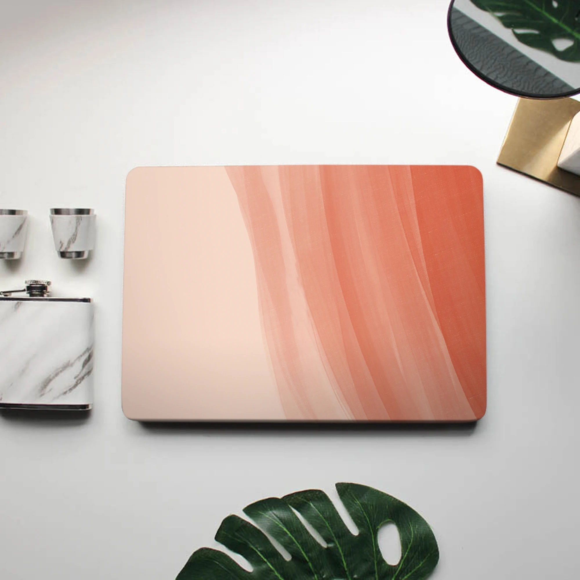 Роскошный акварельный чехол для MacBook волнистый ноутбука Air 13 Macbook Pro 16 14 15 A1990 с