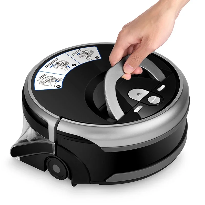 Новый робот для мытья полов W400 навигация Shinebot большой резервуар воды чистка