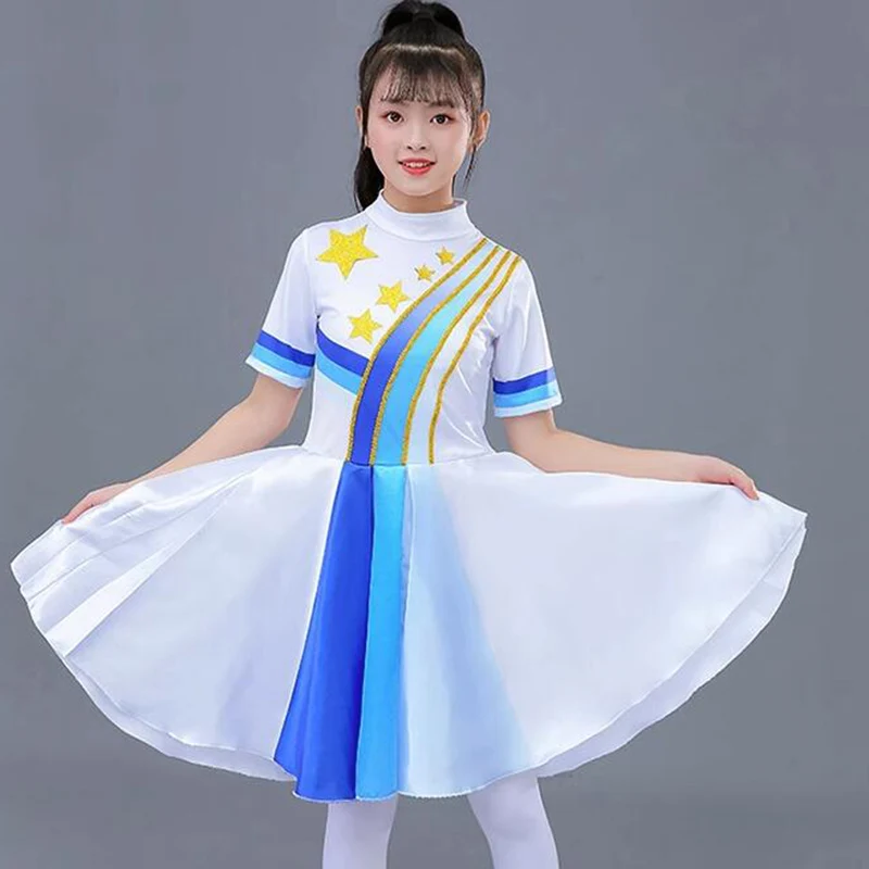 

Children's chorus performance costume Boys and girls poetry recitation choir performance costume speech dance costume