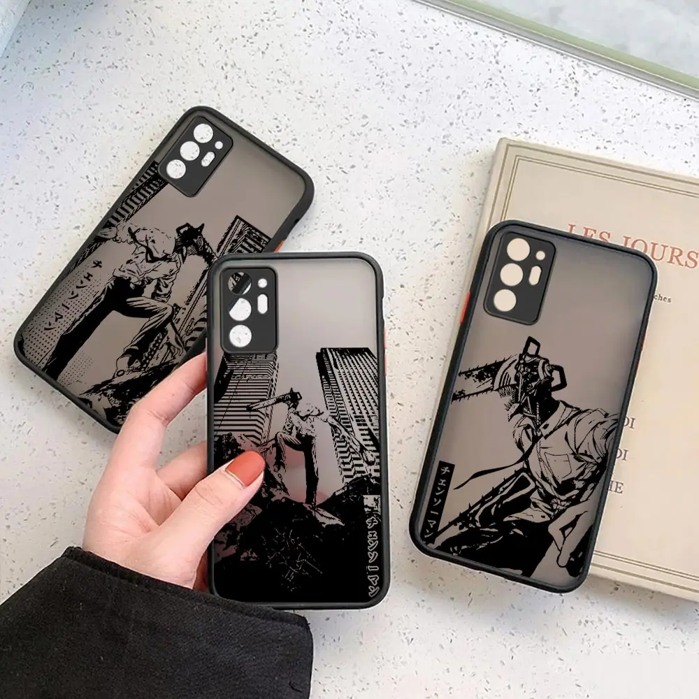 

Japan Anime Chainsaw Man Case for Samsung Galaxy Note 20 10 9 8 A13 A12 A10 A11 7 A04E A04 A03S A02S A02 A03 5G ULTRA Plus Cover