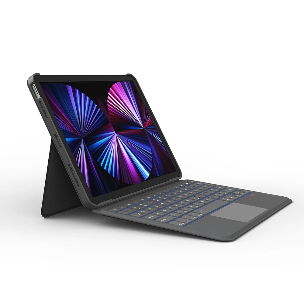 Фото Bluetooth-клавиатура WiWU для iPad Pro 11 2021, беспроводная Магнитная поглощающая клавиатура для iPad Air 4 5 с держателем для сенсорной панели №3
